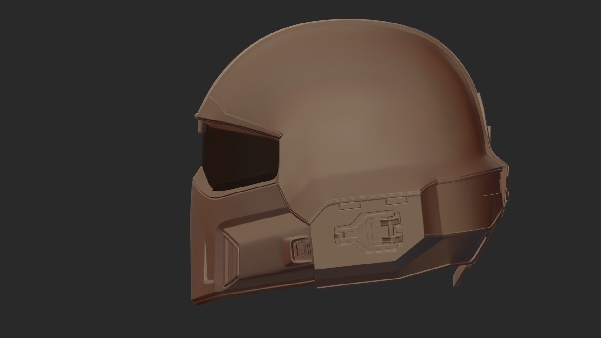 HELLDIVERS 2 HELMET STL Printable version 3D print model_4