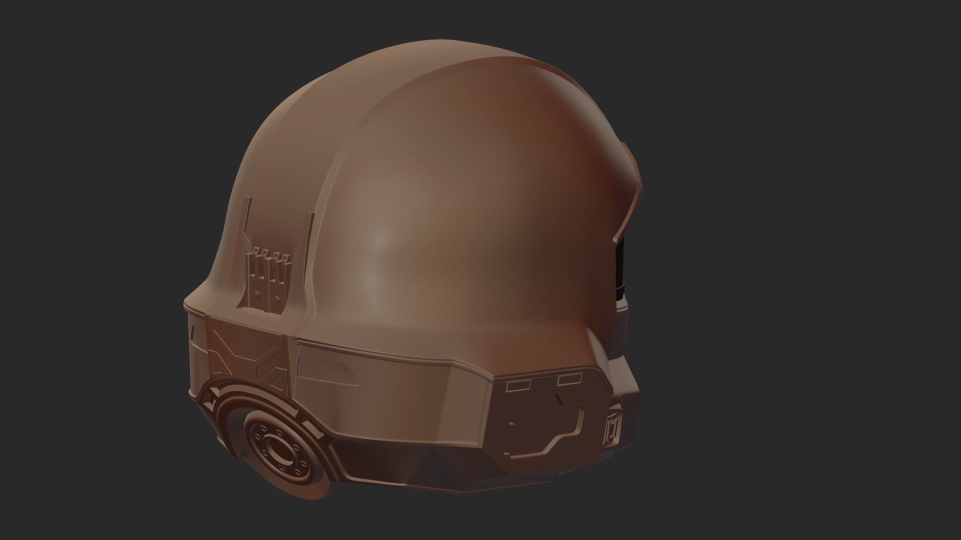 HELLDIVERS 2 HELMET STL Printable version 3D print model_6