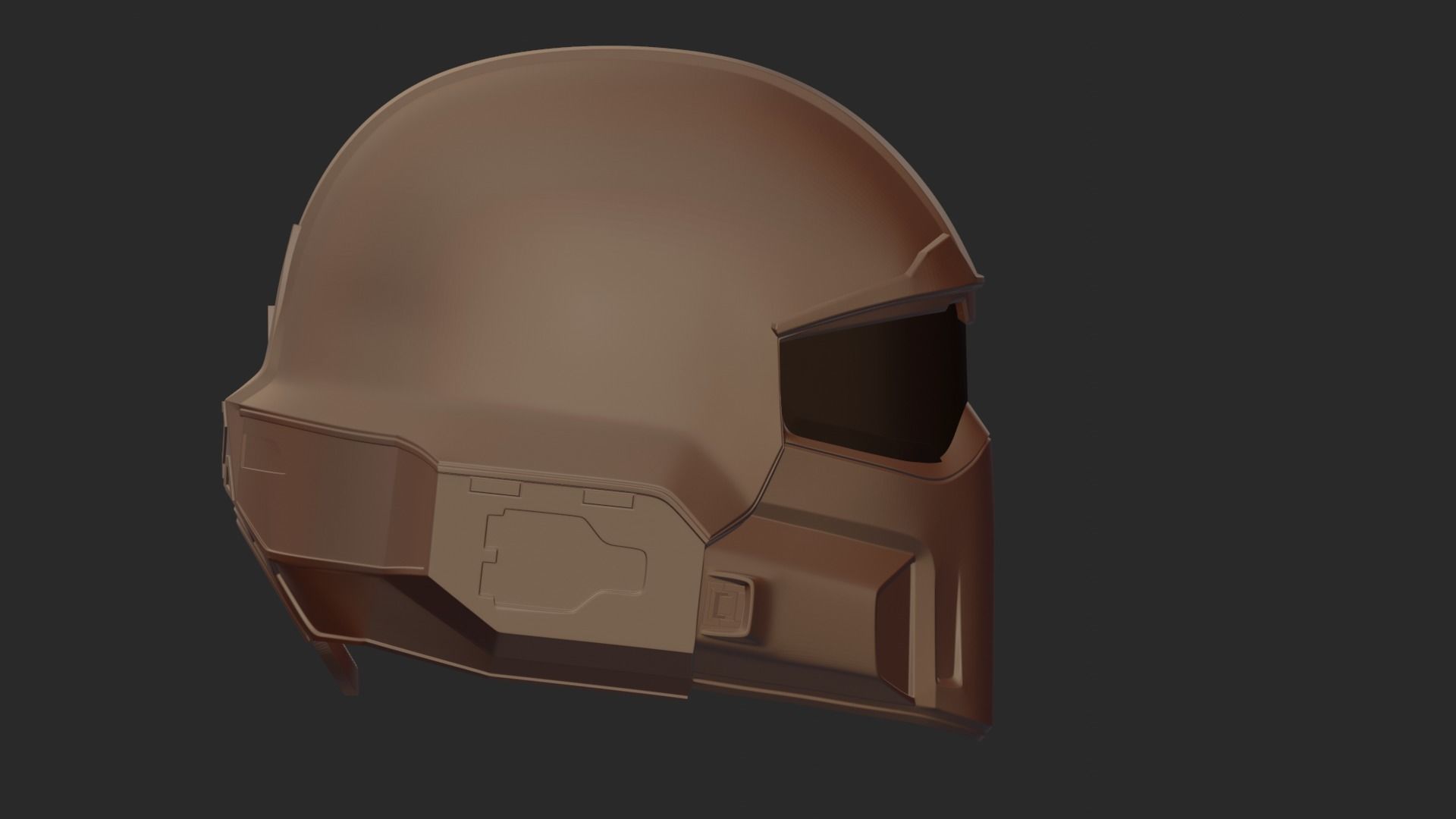 HELLDIVERS 2 HELMET STL Printable version 3D print model_3