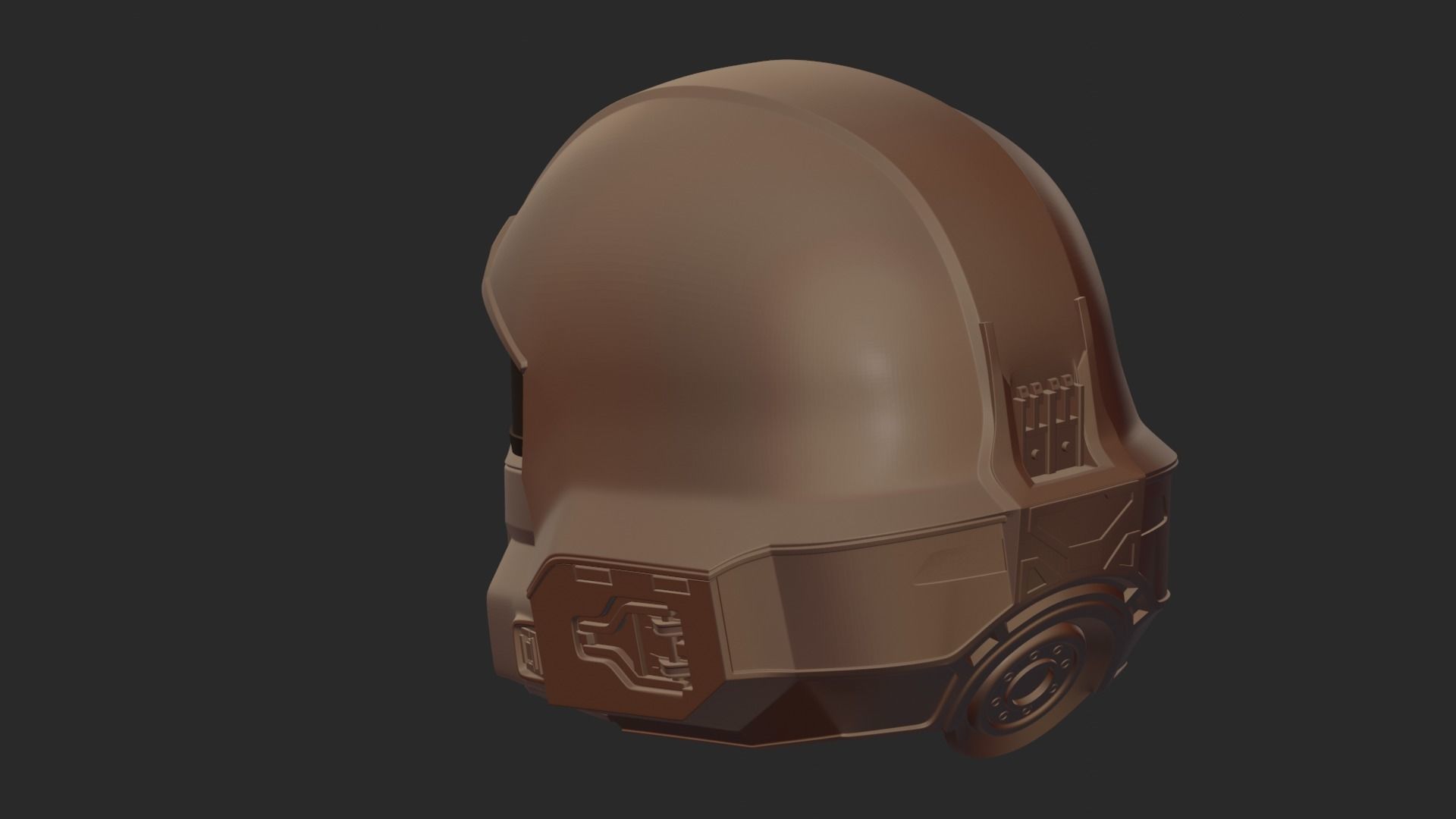 HELLDIVERS 2 HELMET STL Printable version 3D print model_5