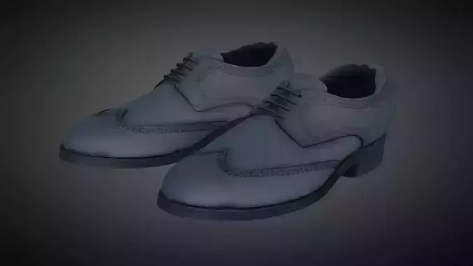 Shoes 3d Model Free low-poly 3D model