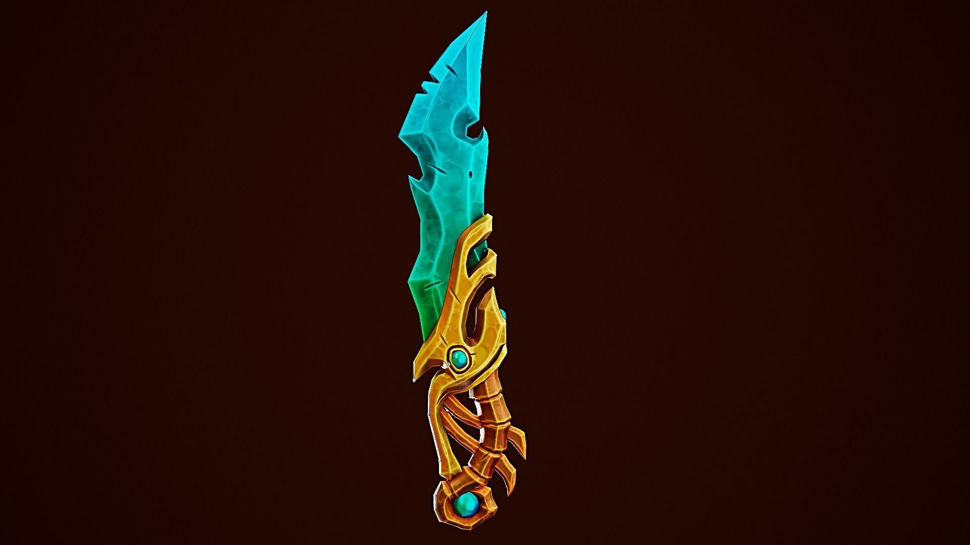 Mega Pack Stylize Weapons Low-poly 3D model_20