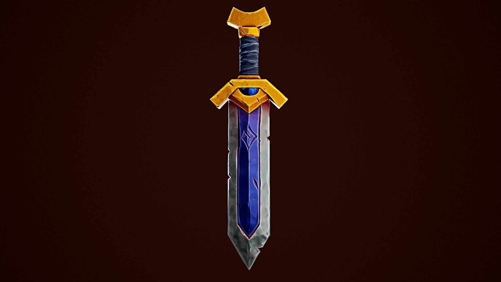 Mega Pack Stylize Weapons Low-poly 3D model_4