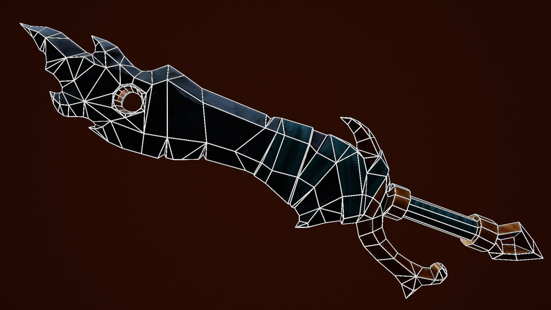 Mega Pack Stylize Weapons Low-poly 3D model_11