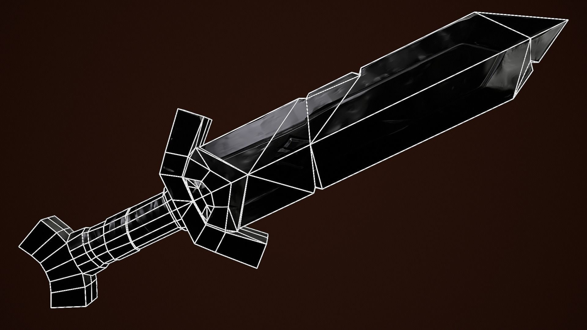 Mega Pack Stylize Weapons Low-poly 3D model_5