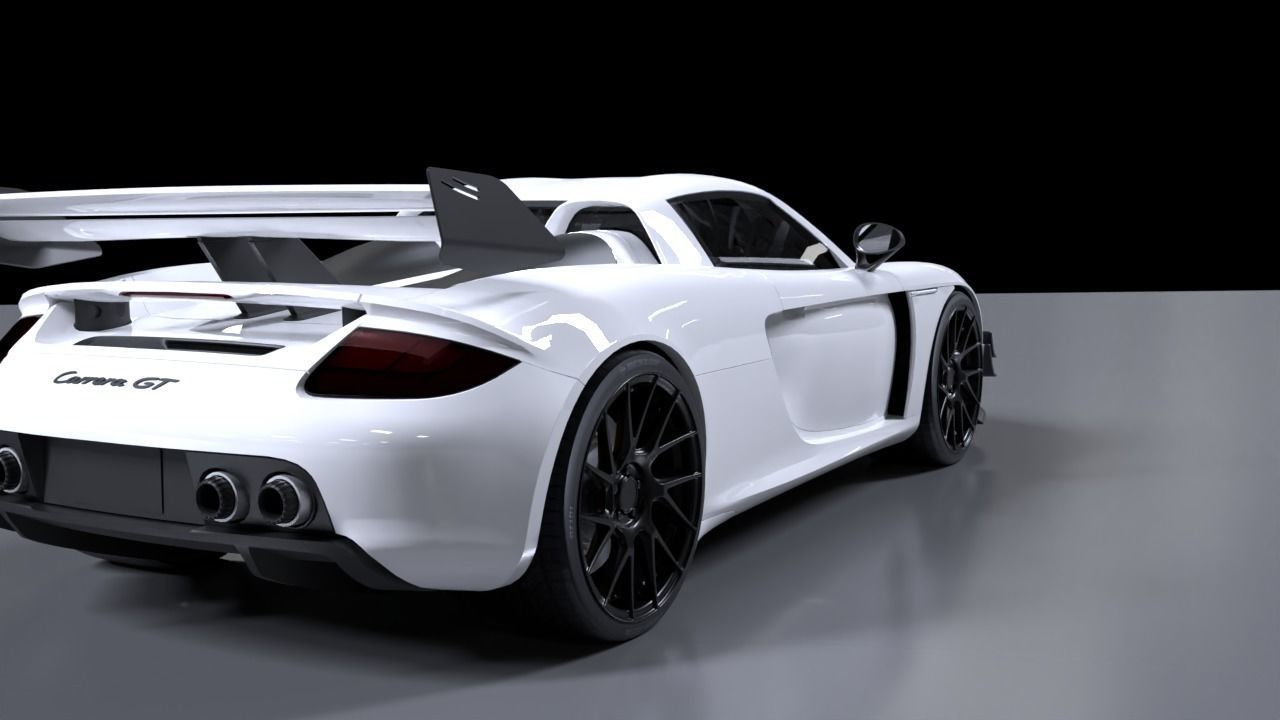 Porsche Carrera GT 3D model_1