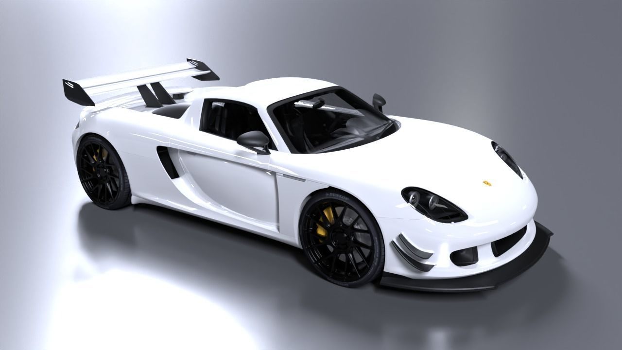 Porsche Carrera GT 3D model_2