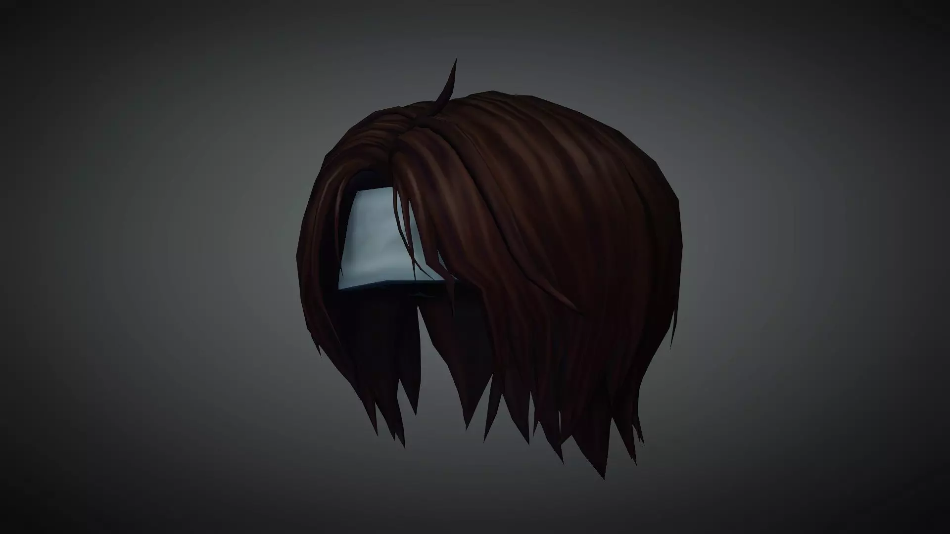 Hairs 3d model Low-poly 3D model_0