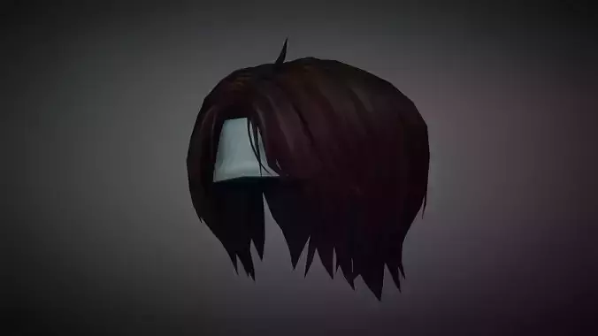Hairs 3d model Free low-poly 3D model