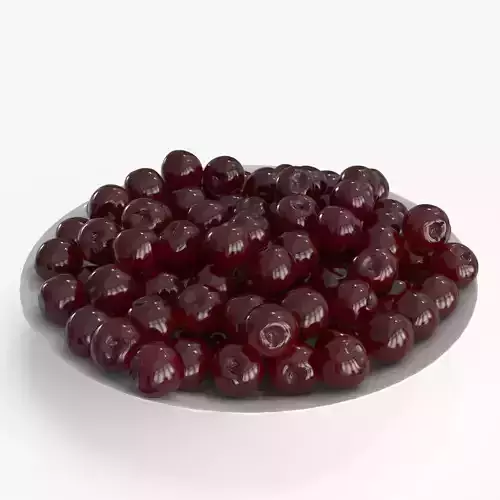 Cherry in Plate