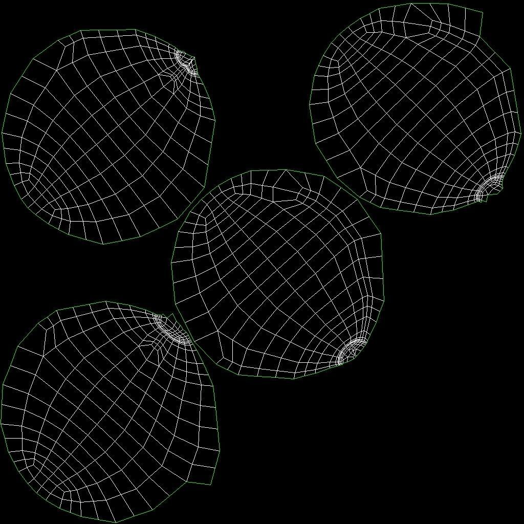 Cherry in Plate Low-poly 3D model_17