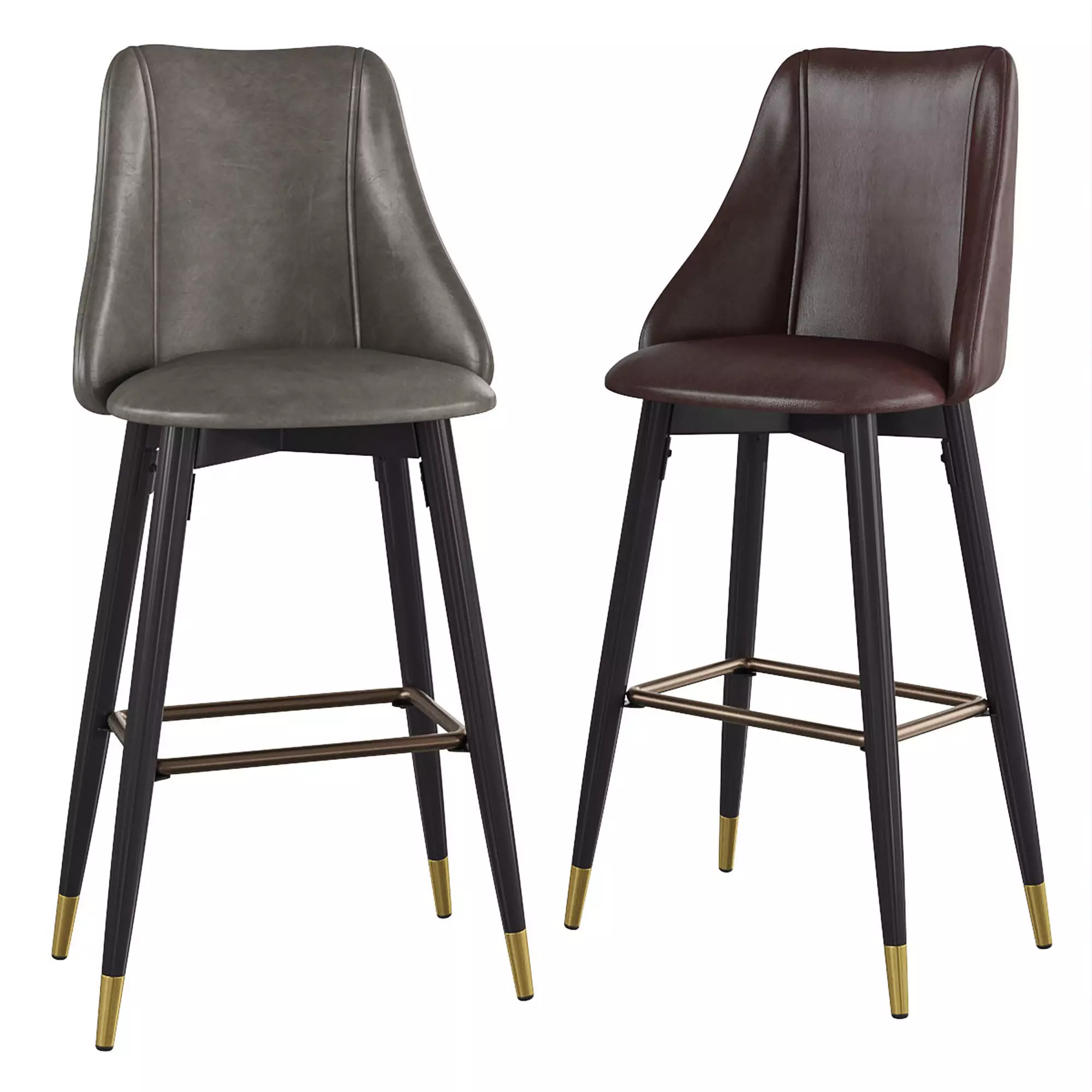 Homy Casa Bar Stool 3D model_0