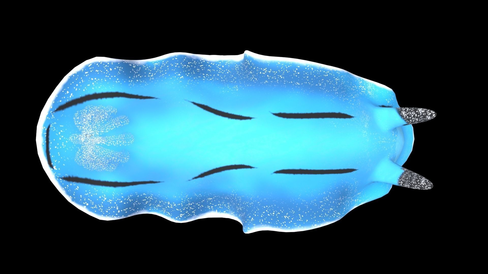 Aqua marine Sea Creature 3D model_10