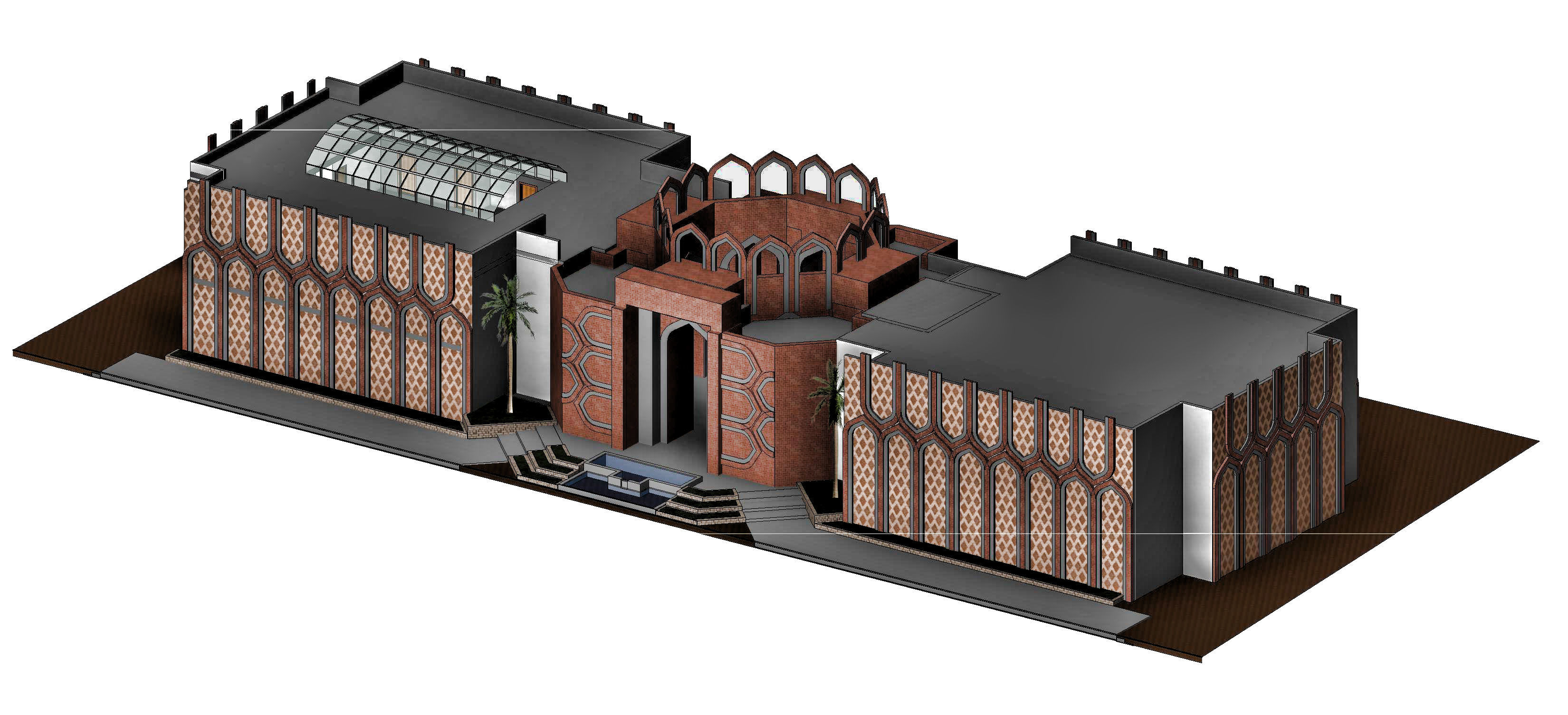 Shopping Center 3D model_2