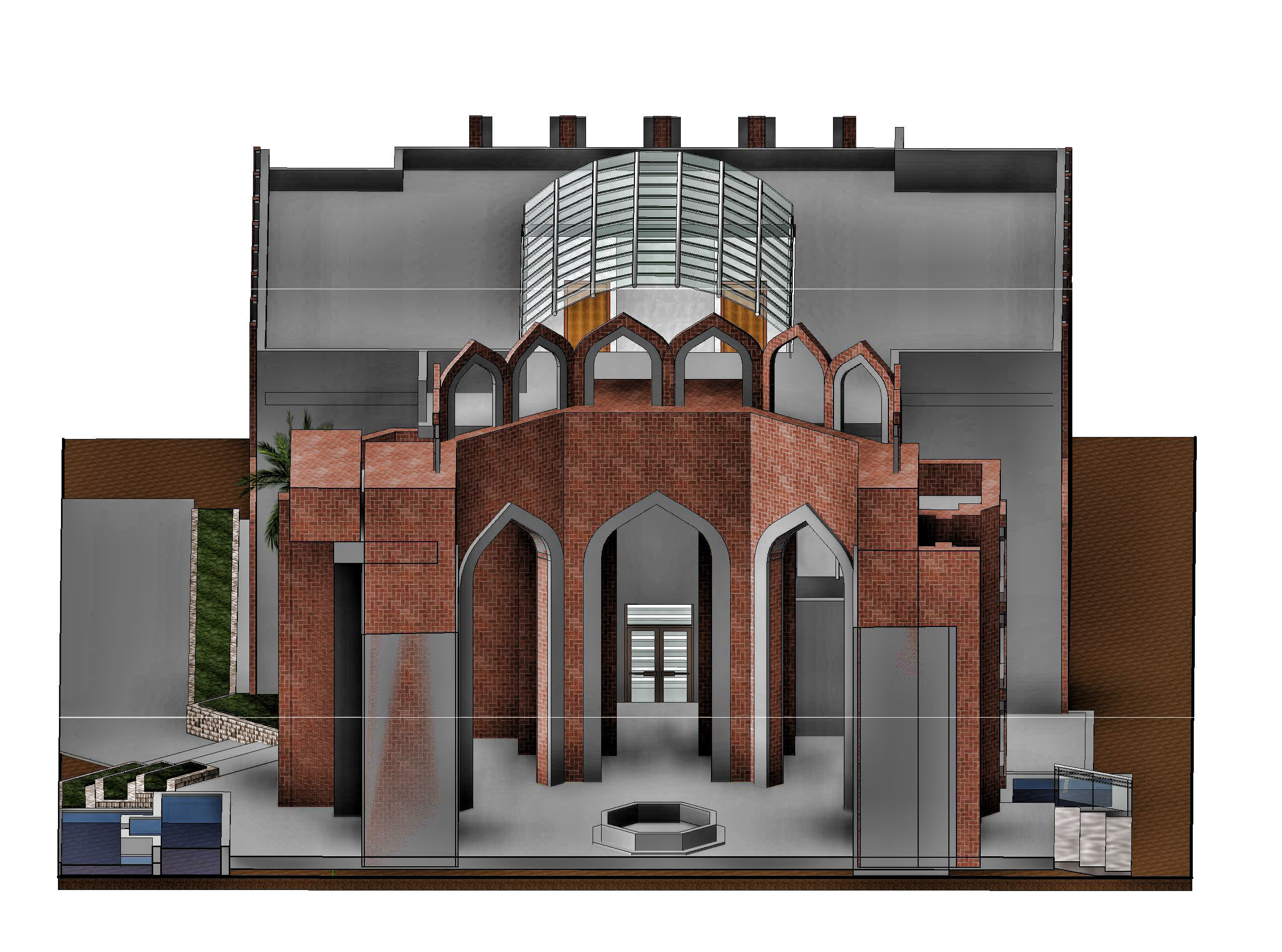 Shopping Center 3D model_5