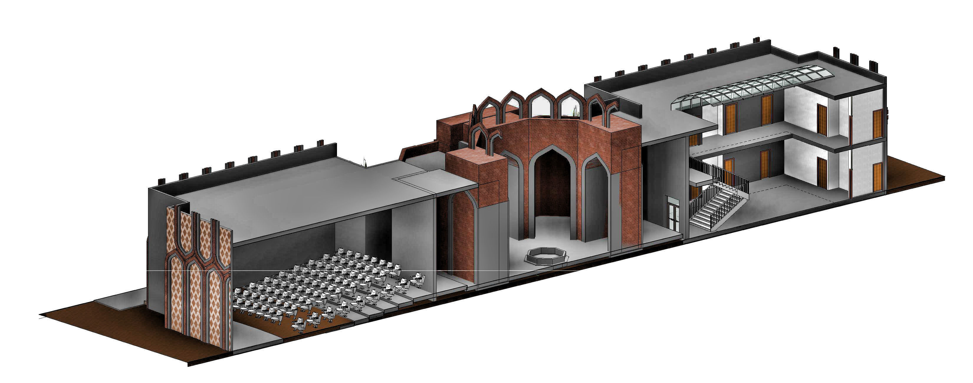 Shopping Center 3D model_3