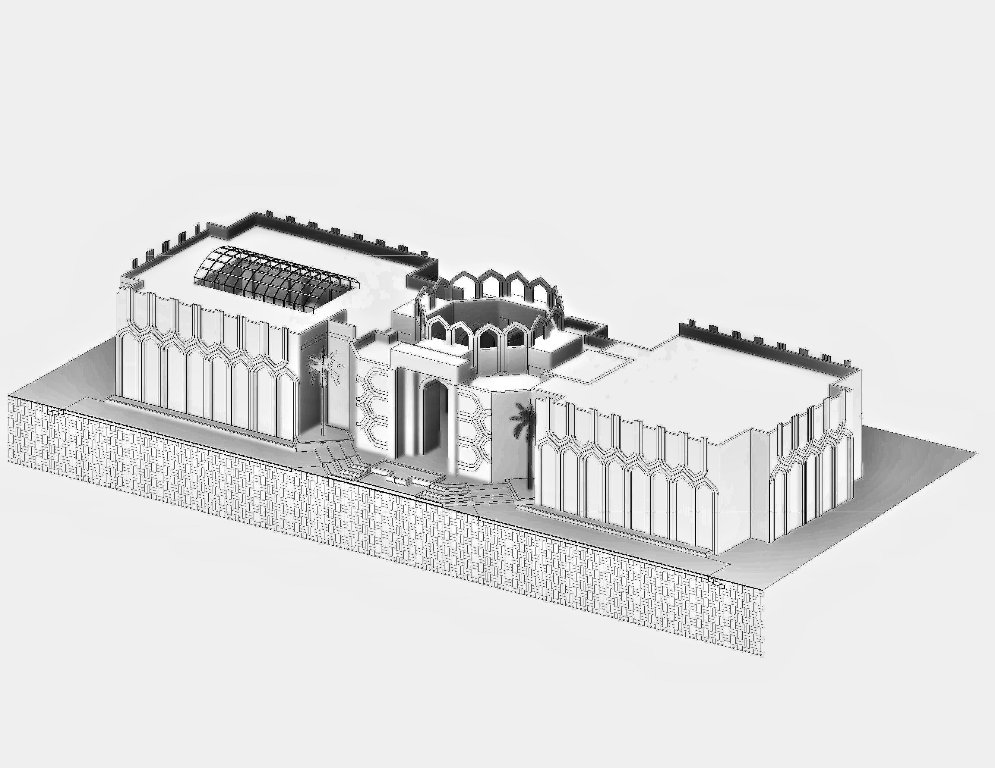 Shopping Center 3D model_1