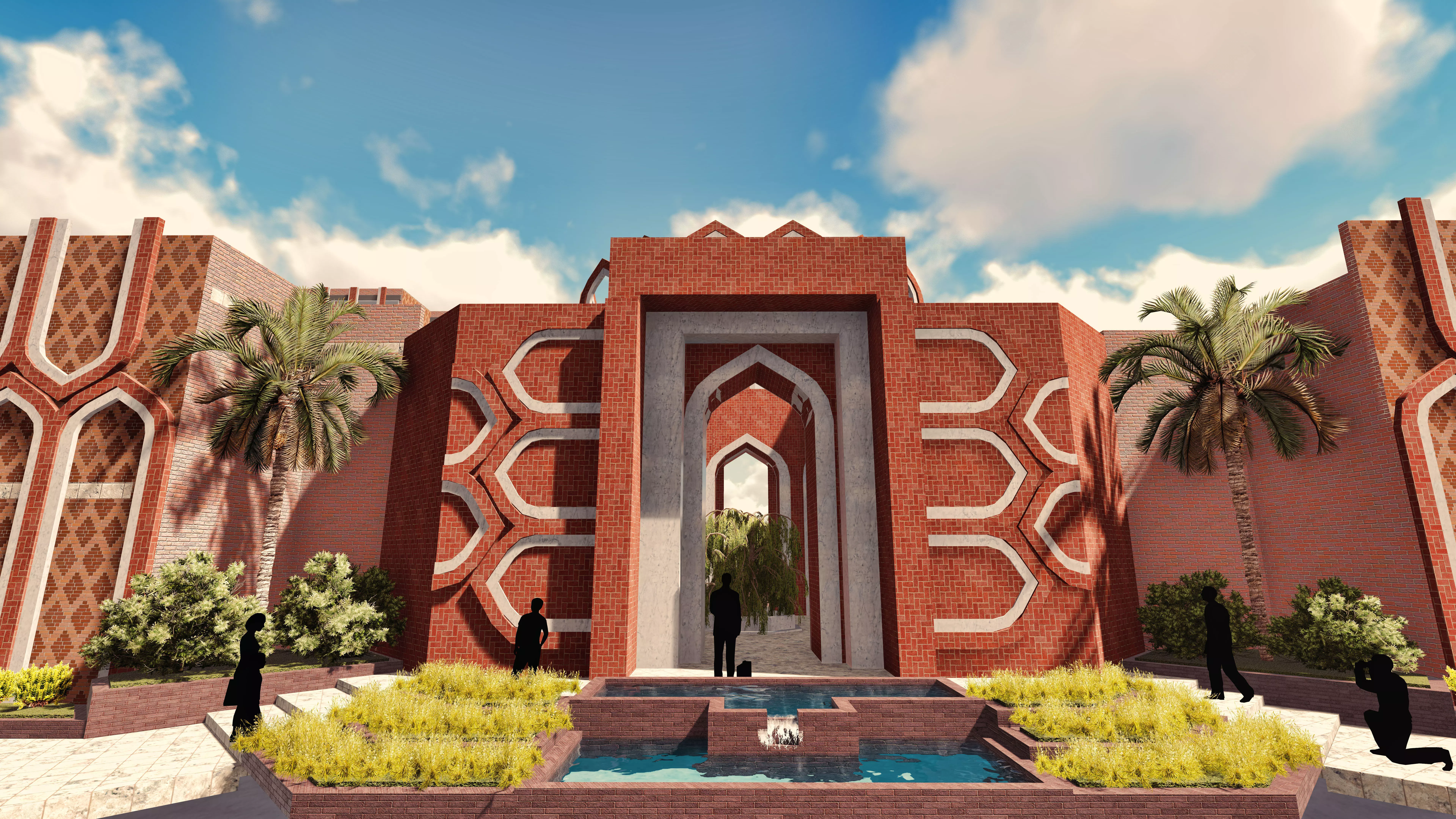 Shopping Center 3D model_0