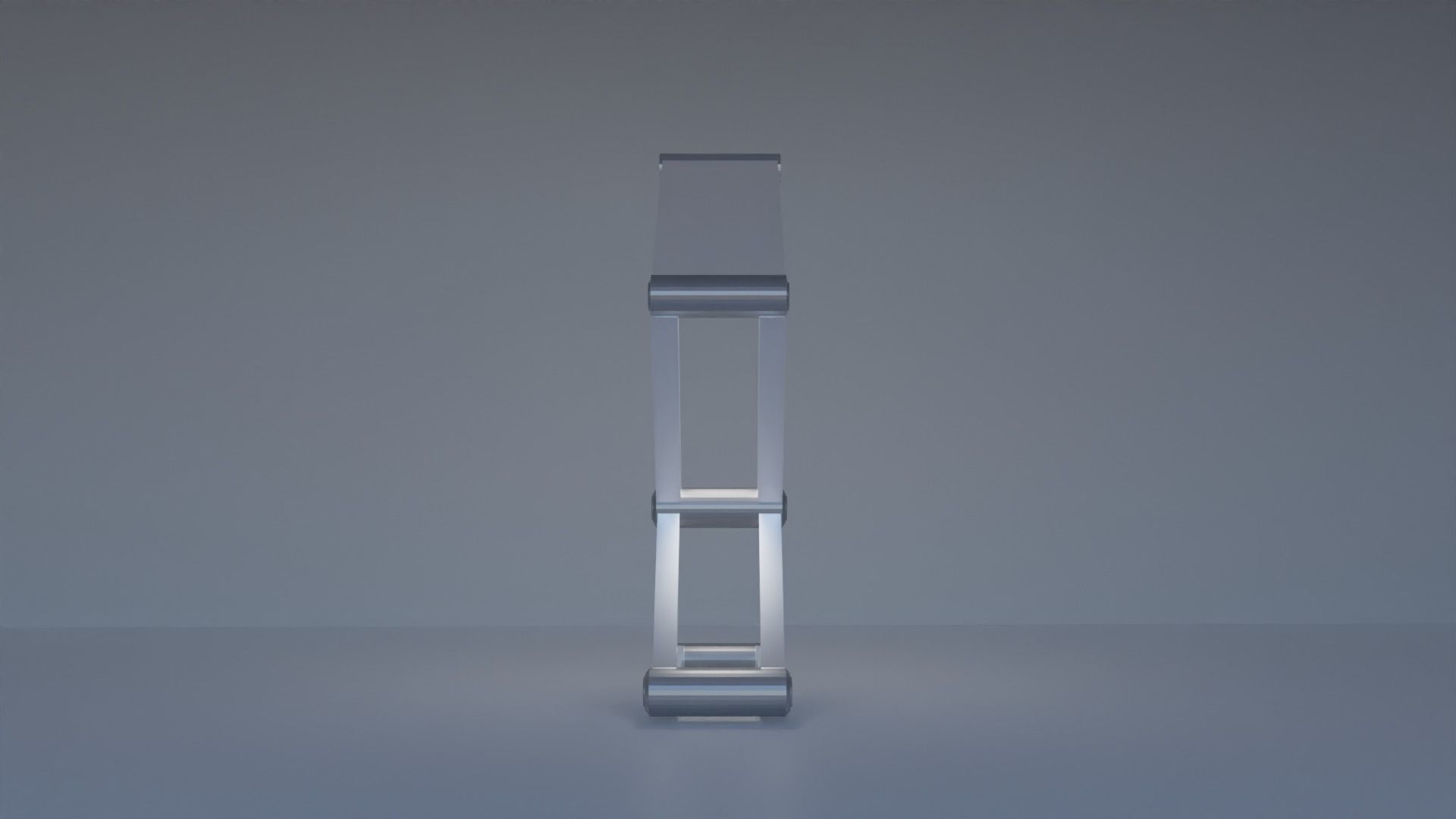 Ergonomic Desk Lamp Low-poly 3D model_6