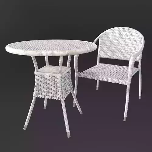  Wicker furniture set