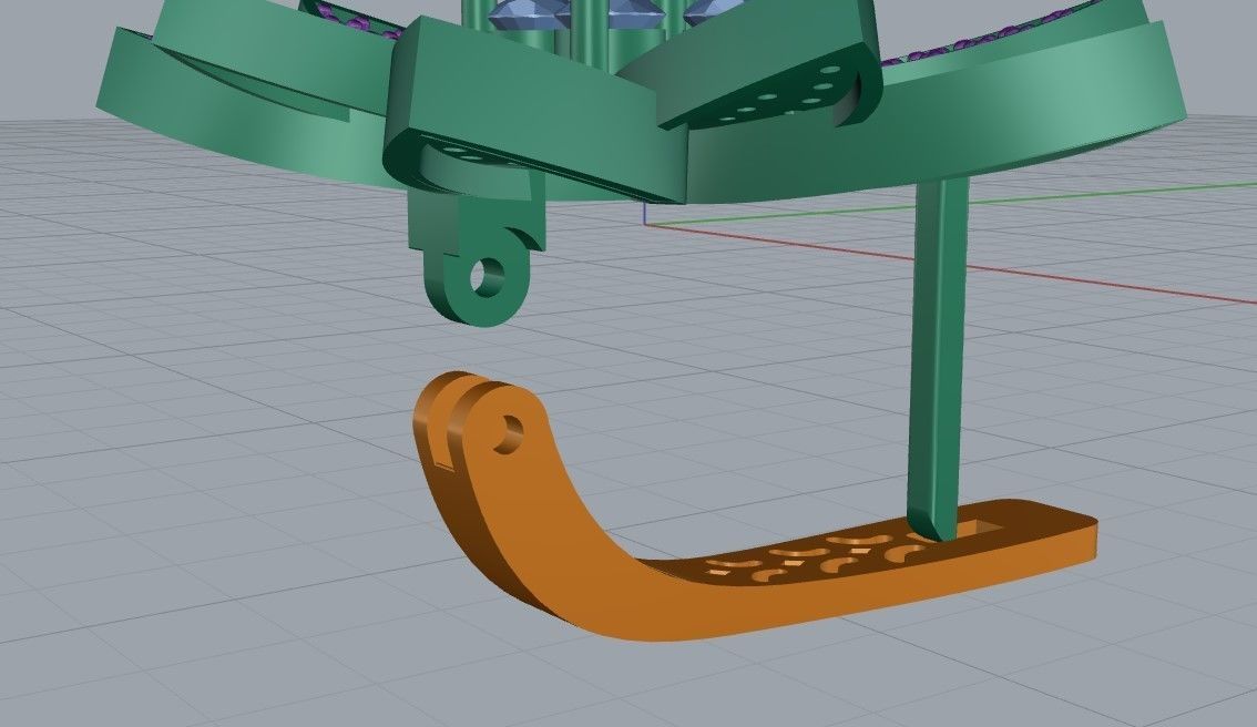 Ring and Earrings in flower style 3D print model_8