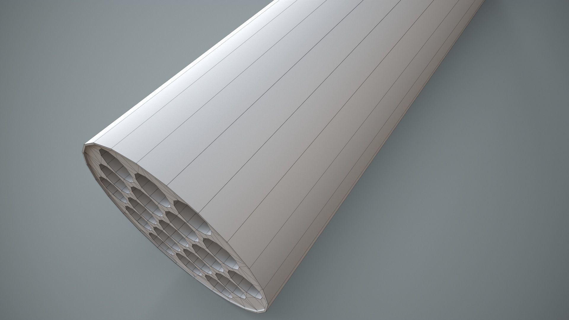 Missile Launcher M-261 Low-poly 3D model_13