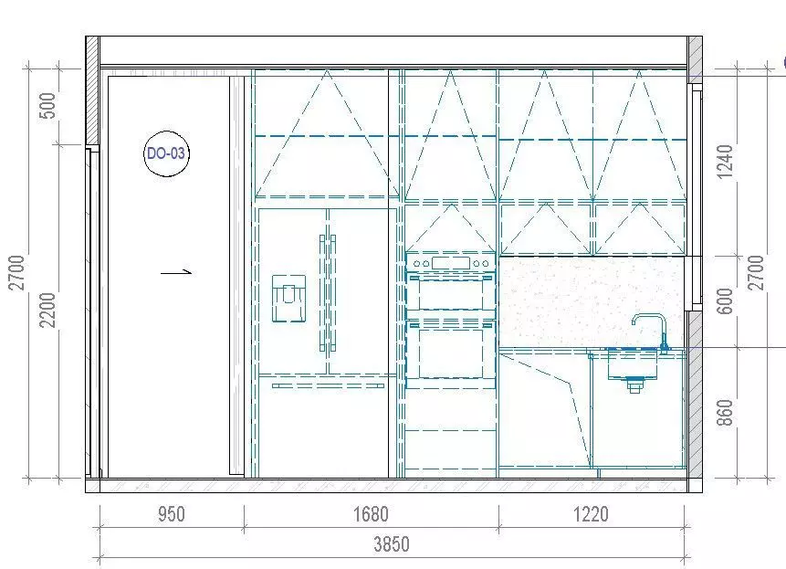 KITCHEN CABINET - REVIT 3D model_0
