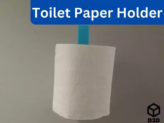 Toilet Paper Holder V1 3D print model