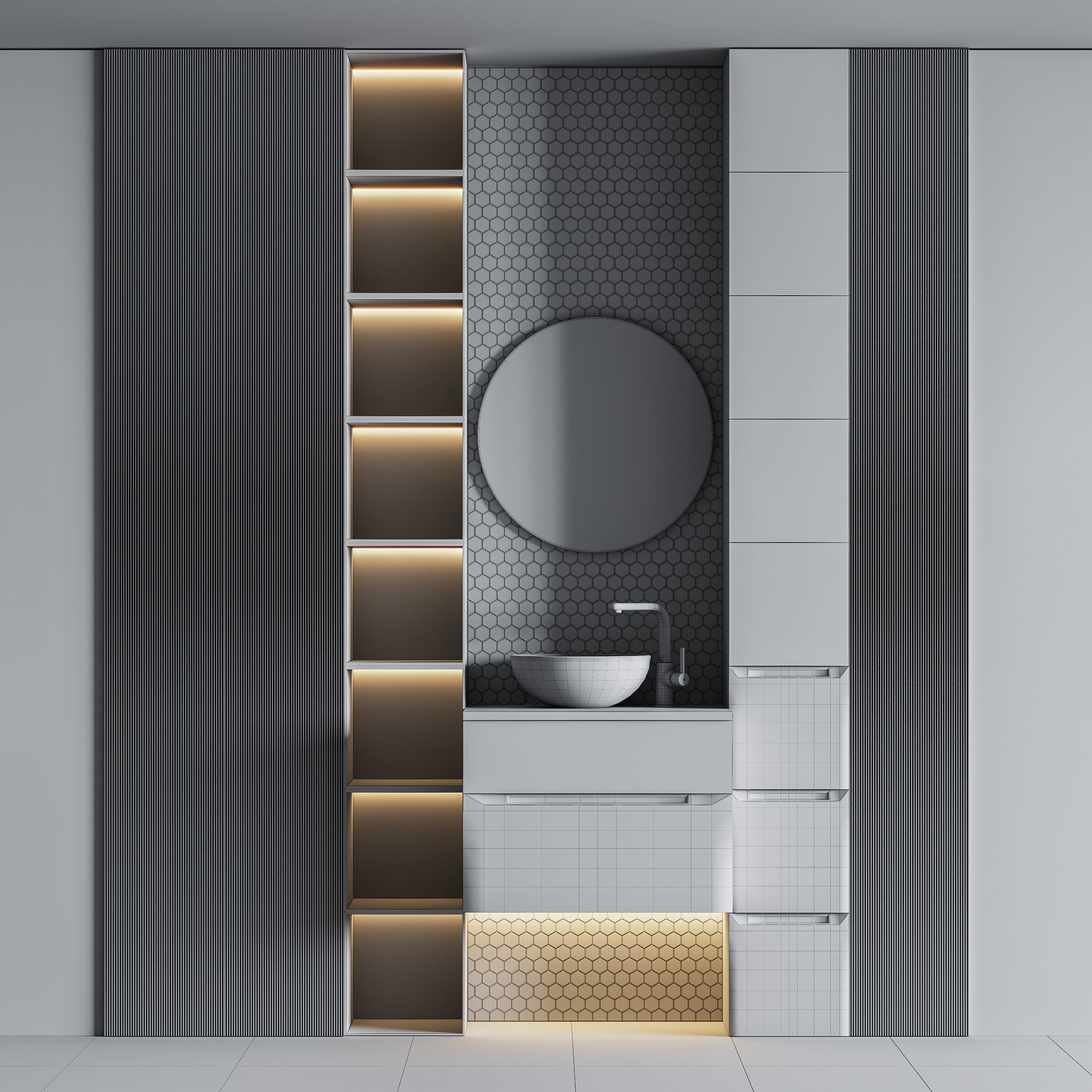 bath set 2 3D model_3