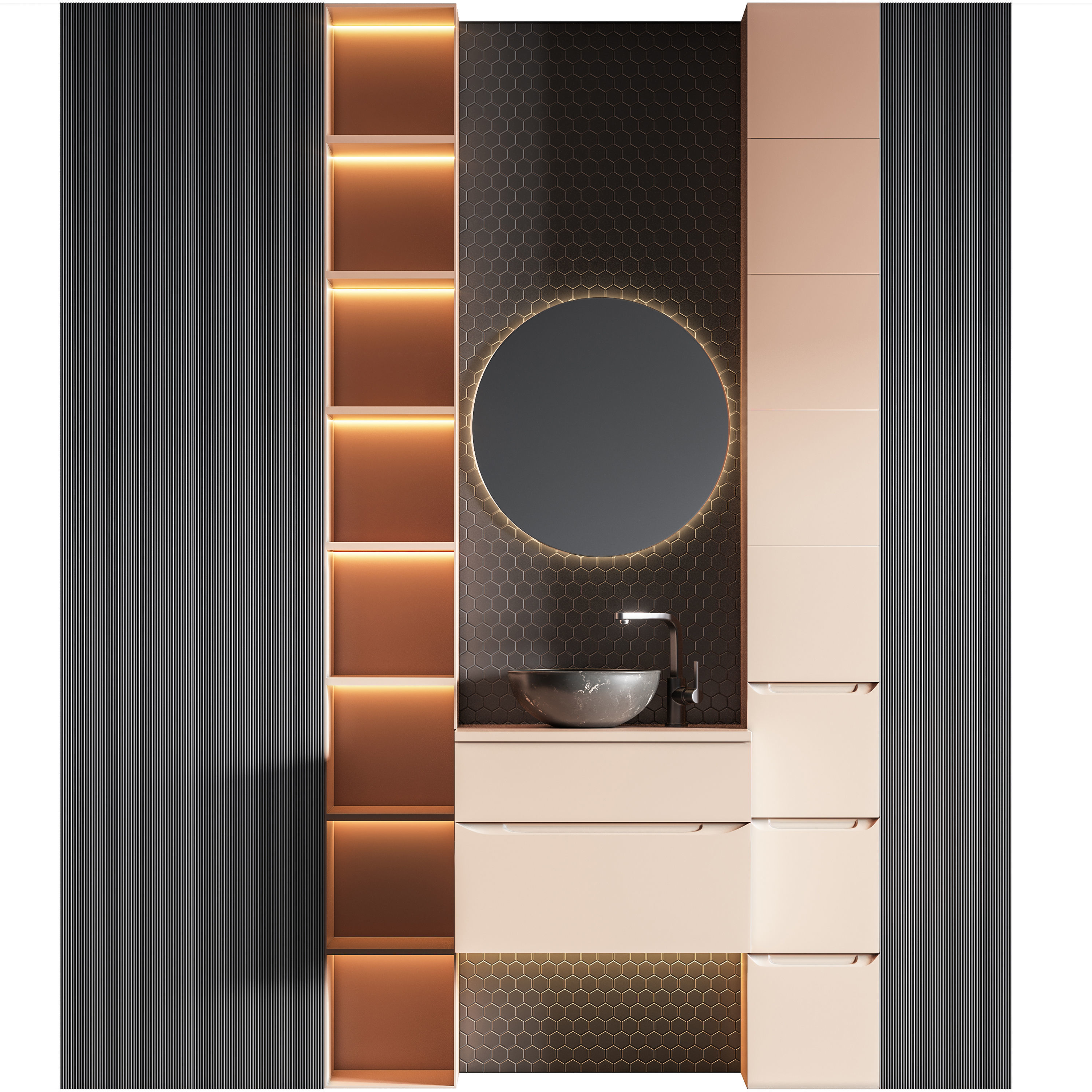 bath set 2 3D model_5