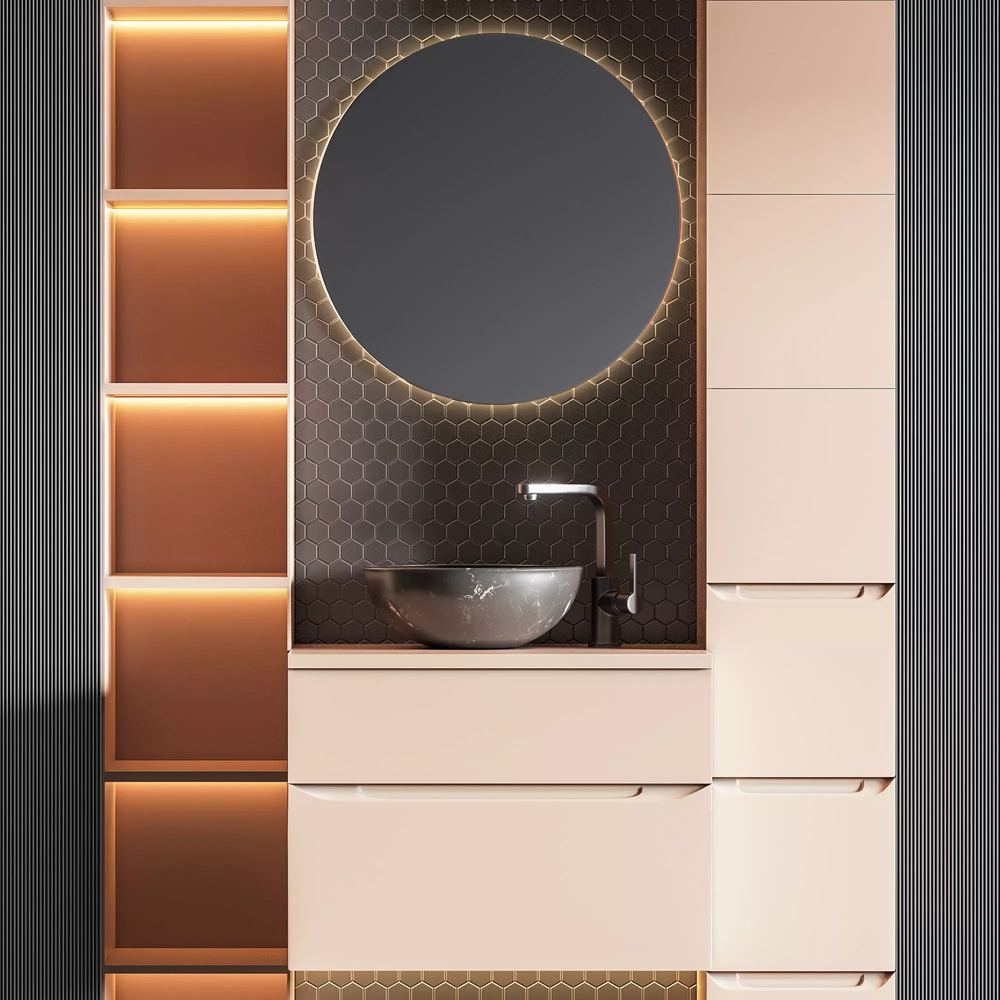 bath set 2 3D model_0