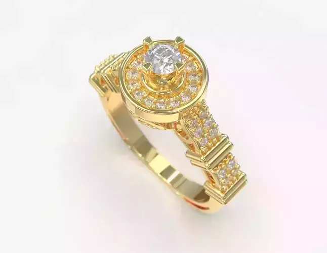 solitaire ring 10