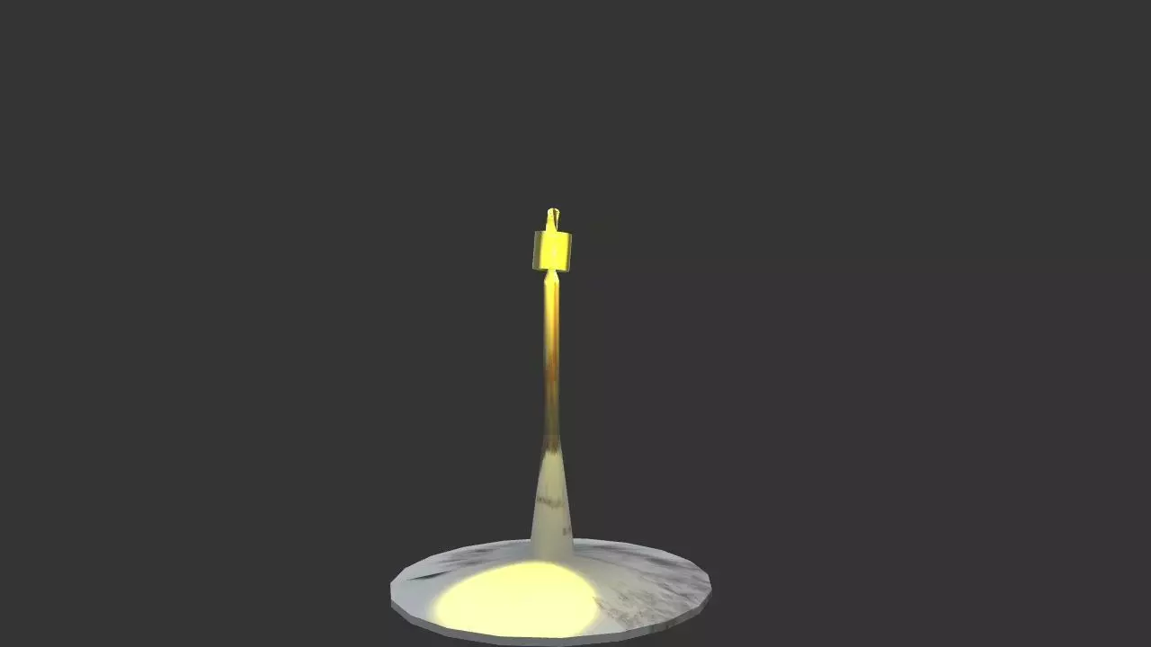 Light  3D model_0