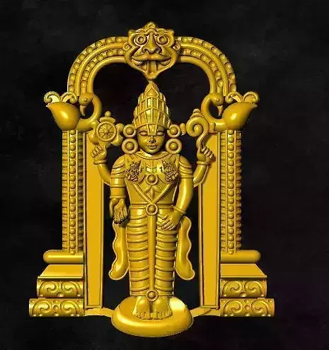 balaji thirupathi gold silver locket
