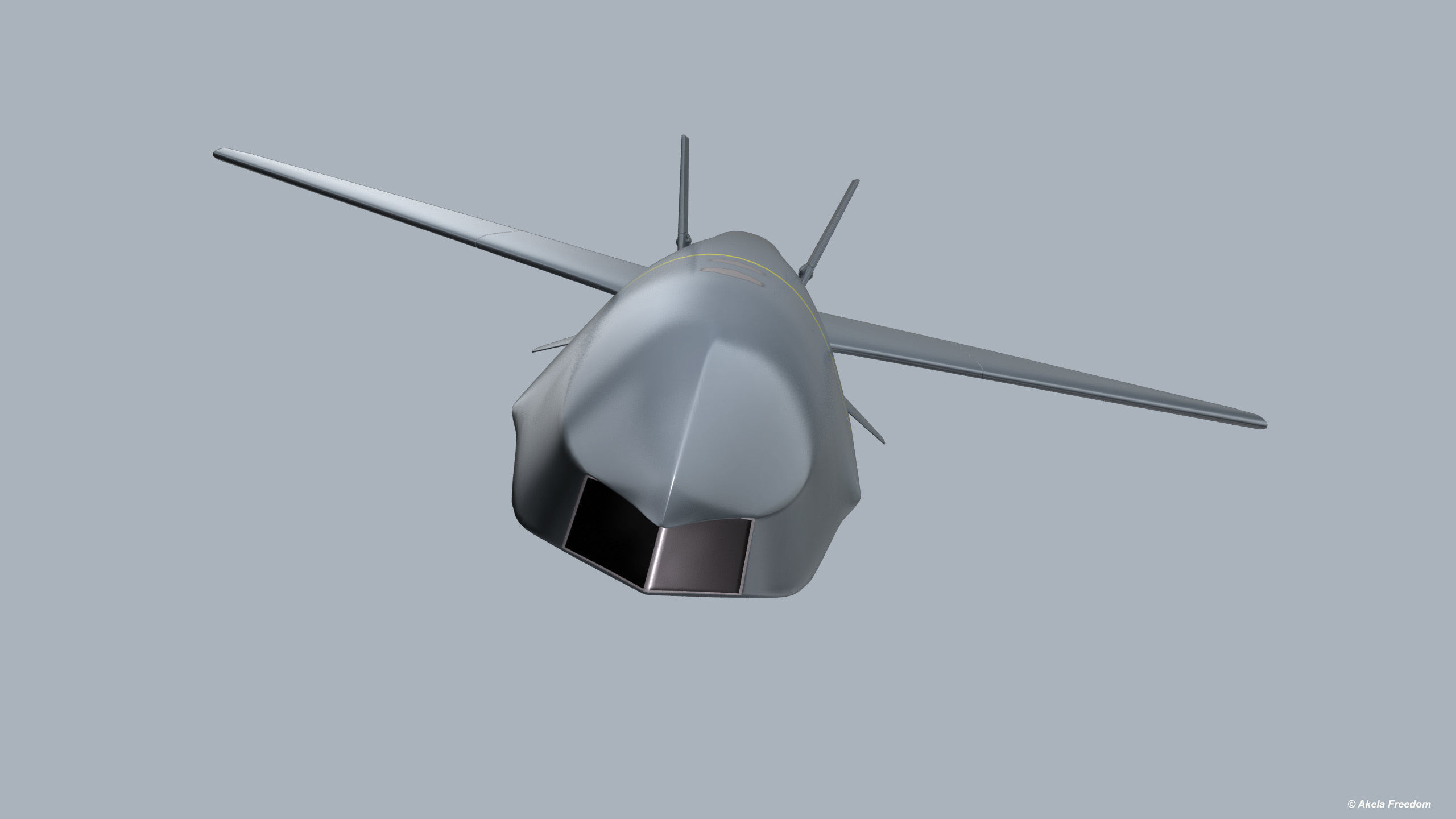 Kawasaki Anti-ship Missile 3D model_4