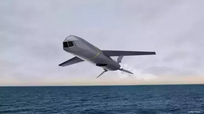 Kawasaki Anti-ship Missile 3D model