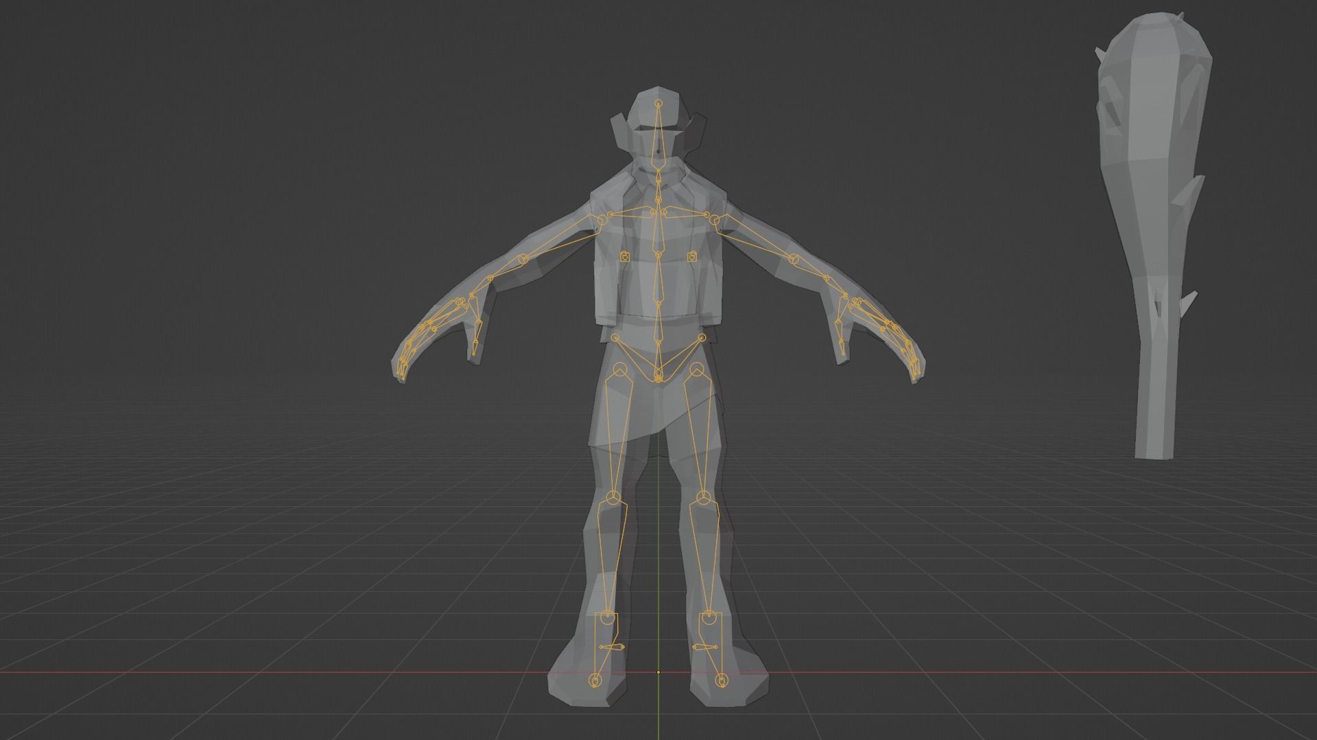 Troll Giant Ogre Gameready Rigged  Free low-poly 3D model_5