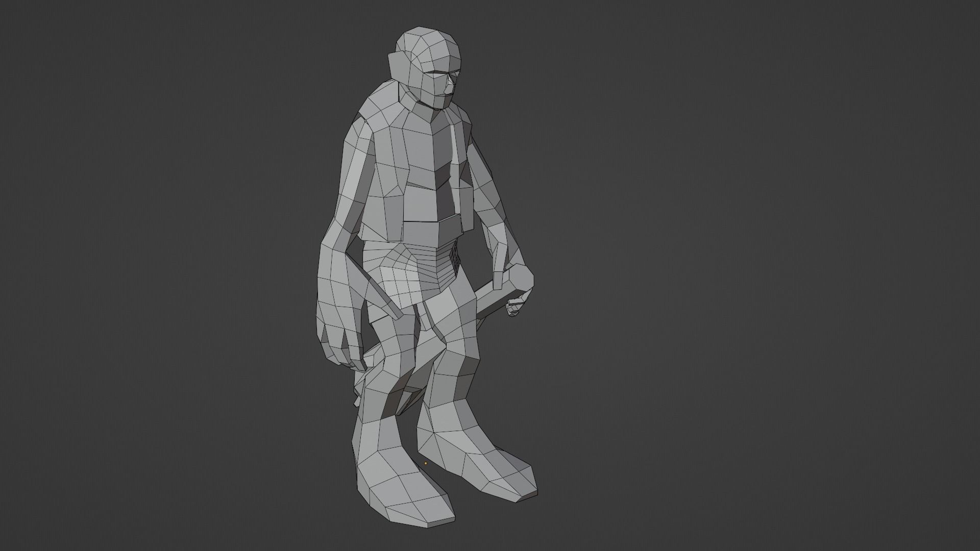 Troll Giant Ogre Gameready Rigged  Free low-poly 3D model_6