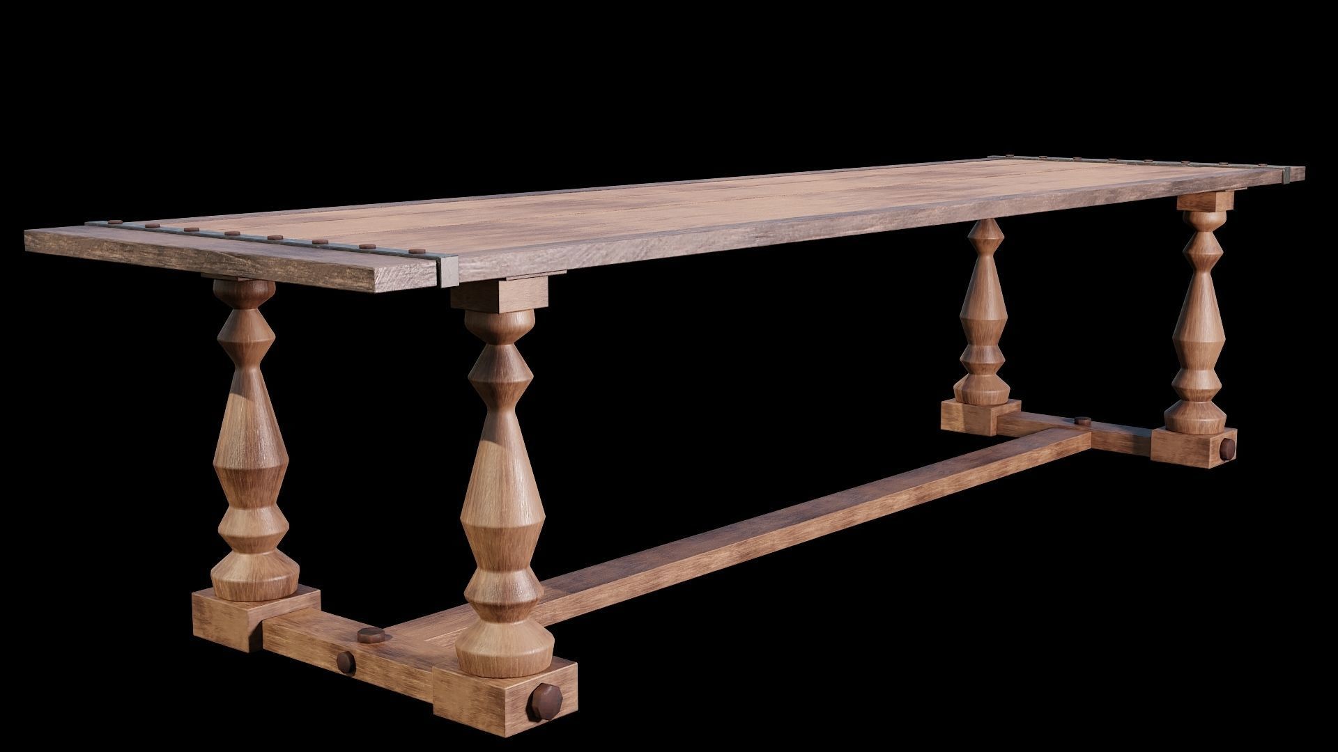 PBR WOOD FURNITURES - Collection - 03  - 4K Textures Game Ready _26