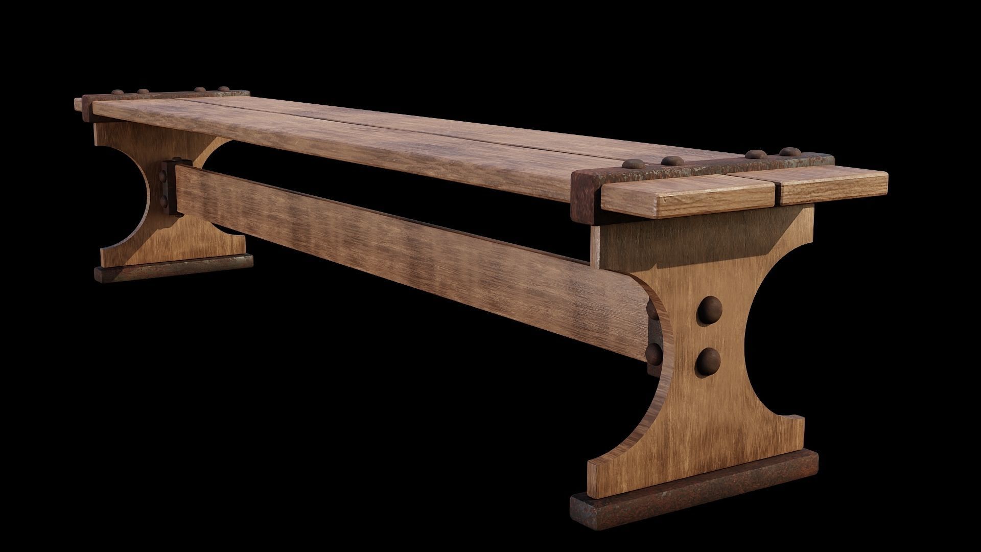 PBR WOOD FURNITURES - Collection - 03  - 4K Textures Game Ready _36