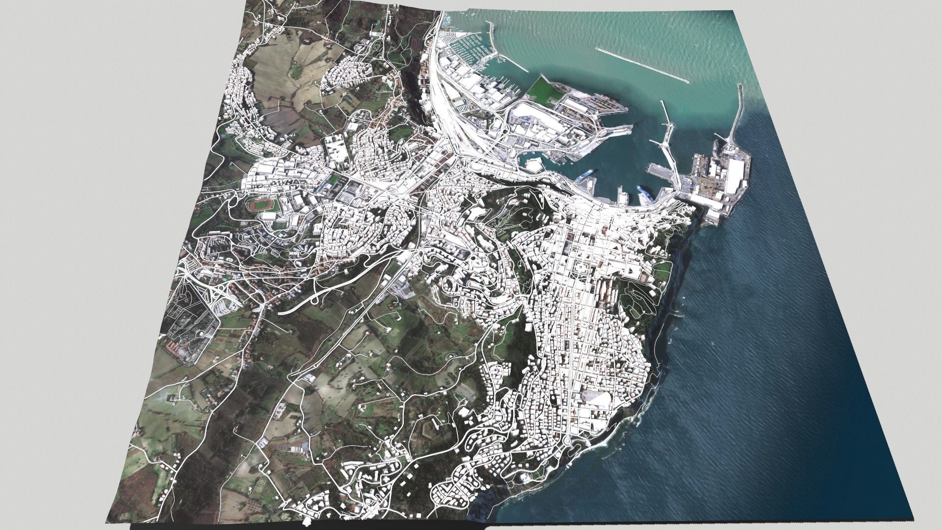 Cityscape Ancona Italy  3D model_12