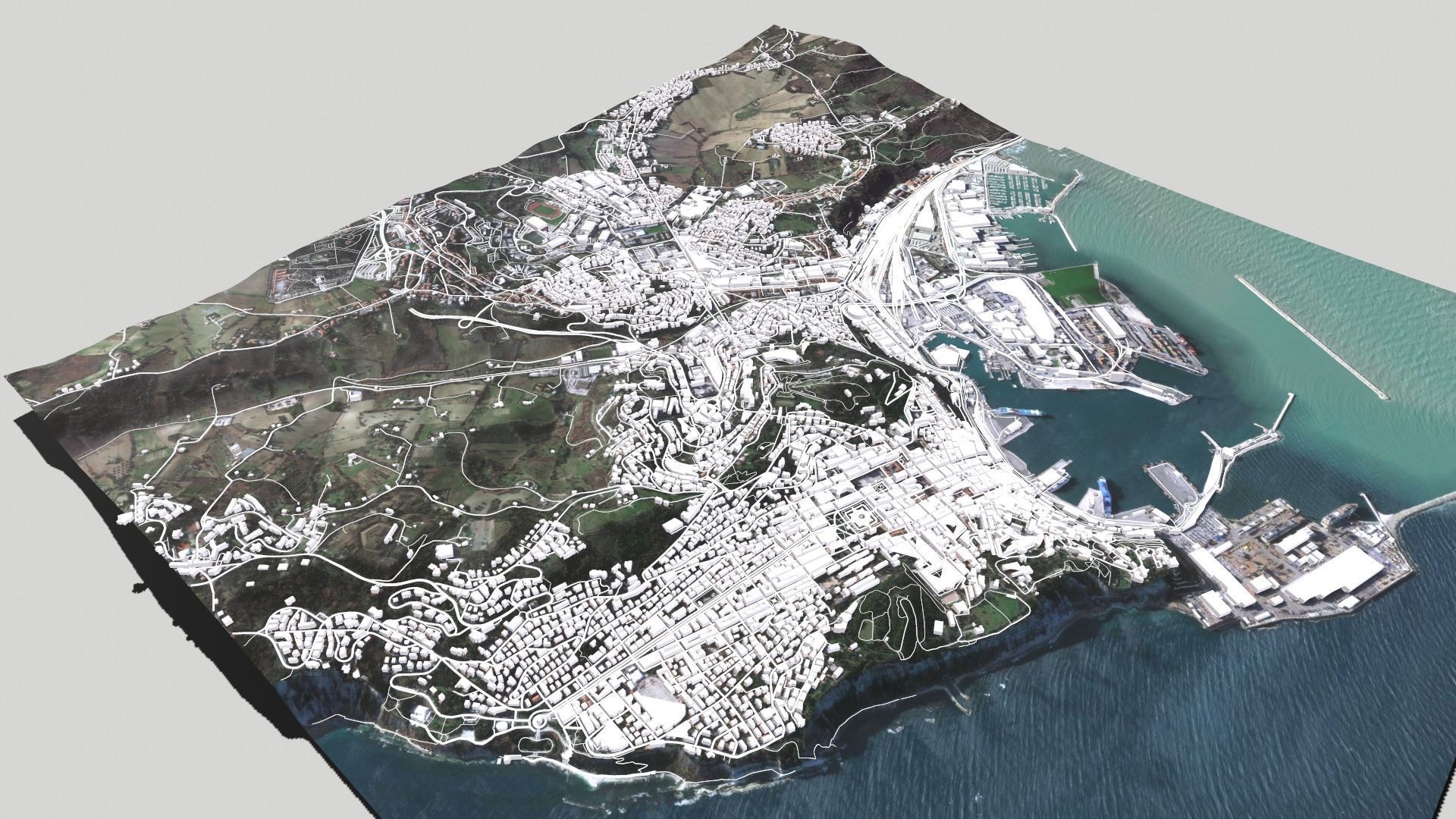 Cityscape Ancona Italy  3D model_6