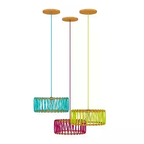 Ceiling Lamps Set 3