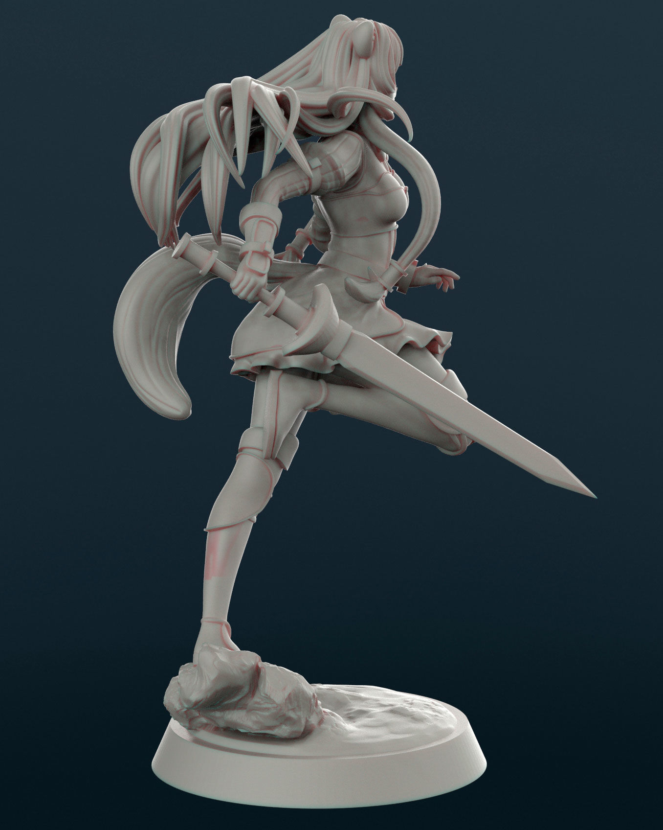raphtalia for 3D print 3D print model_12