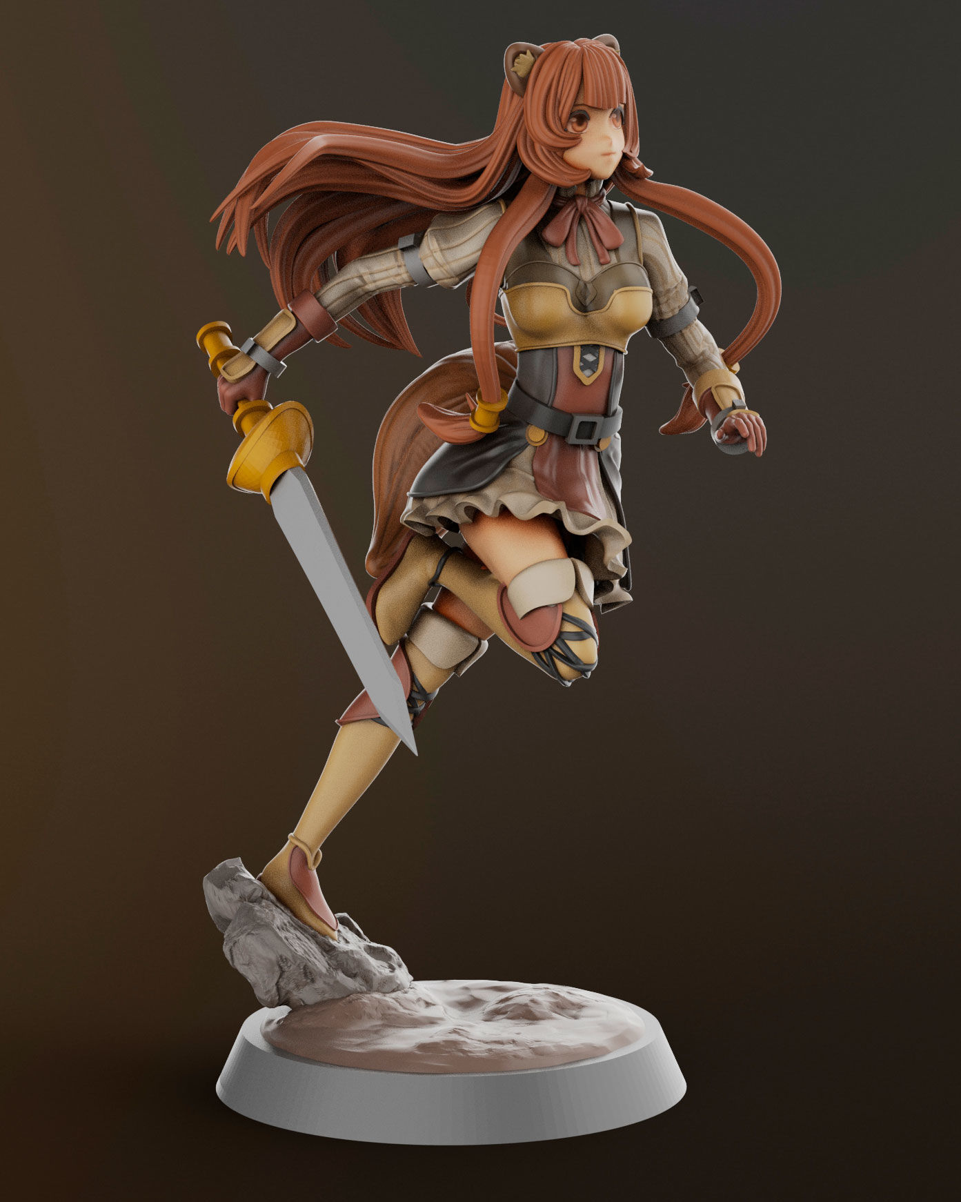 raphtalia for 3D print 3D print model_6