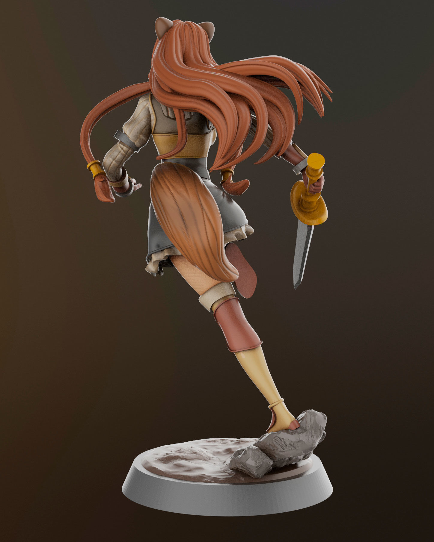 raphtalia for 3D print 3D print model_4