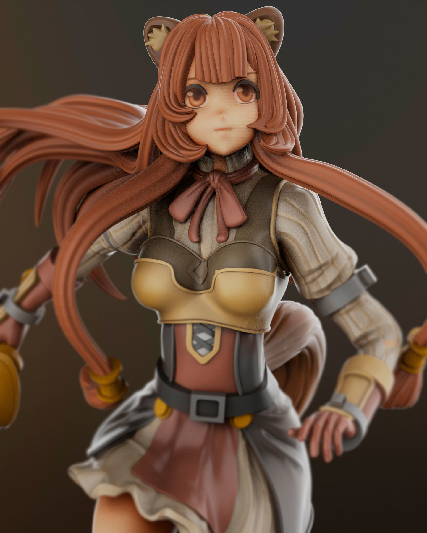 raphtalia for 3D print 3D print model_7