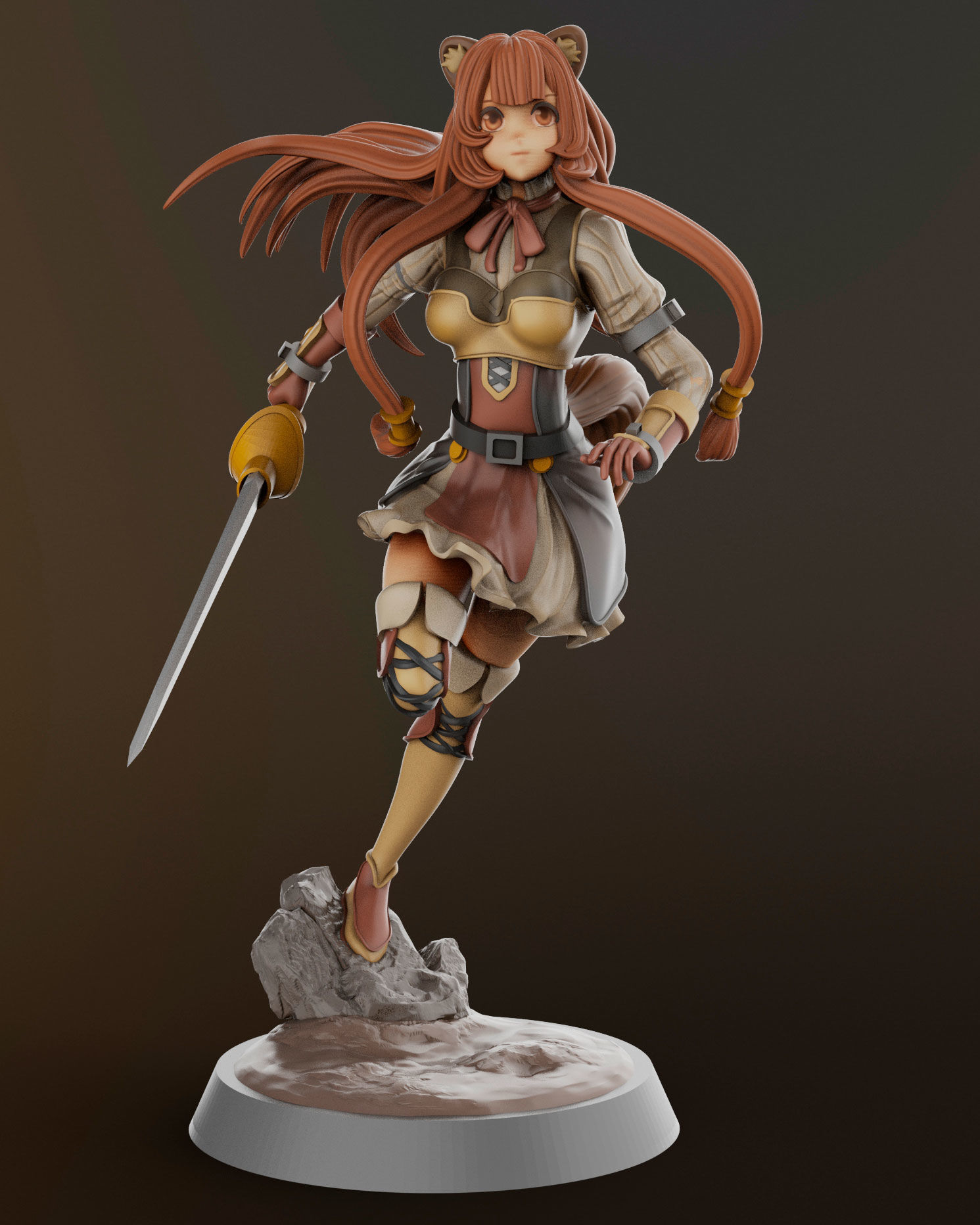 raphtalia for 3D print 3D print model_1