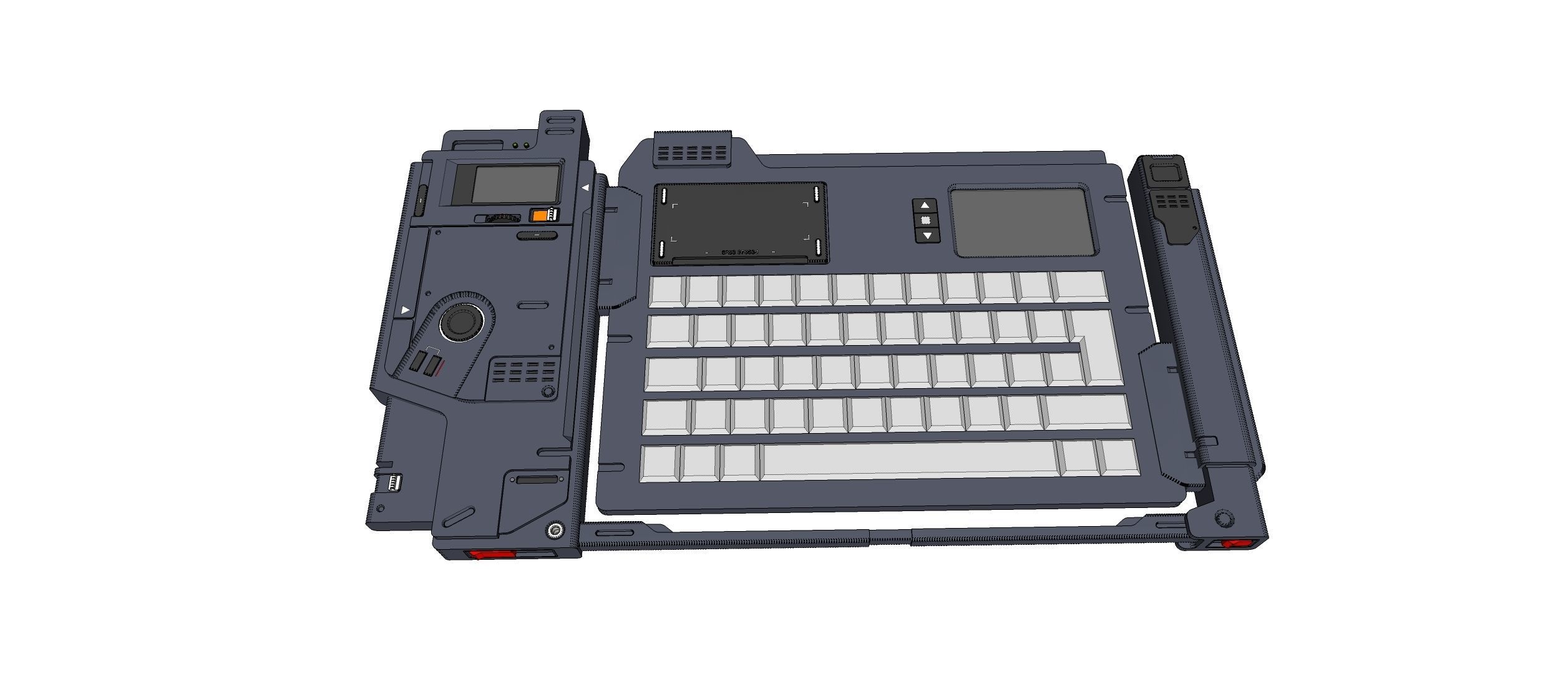 Dashboard 2 sci-fi 3D model_33