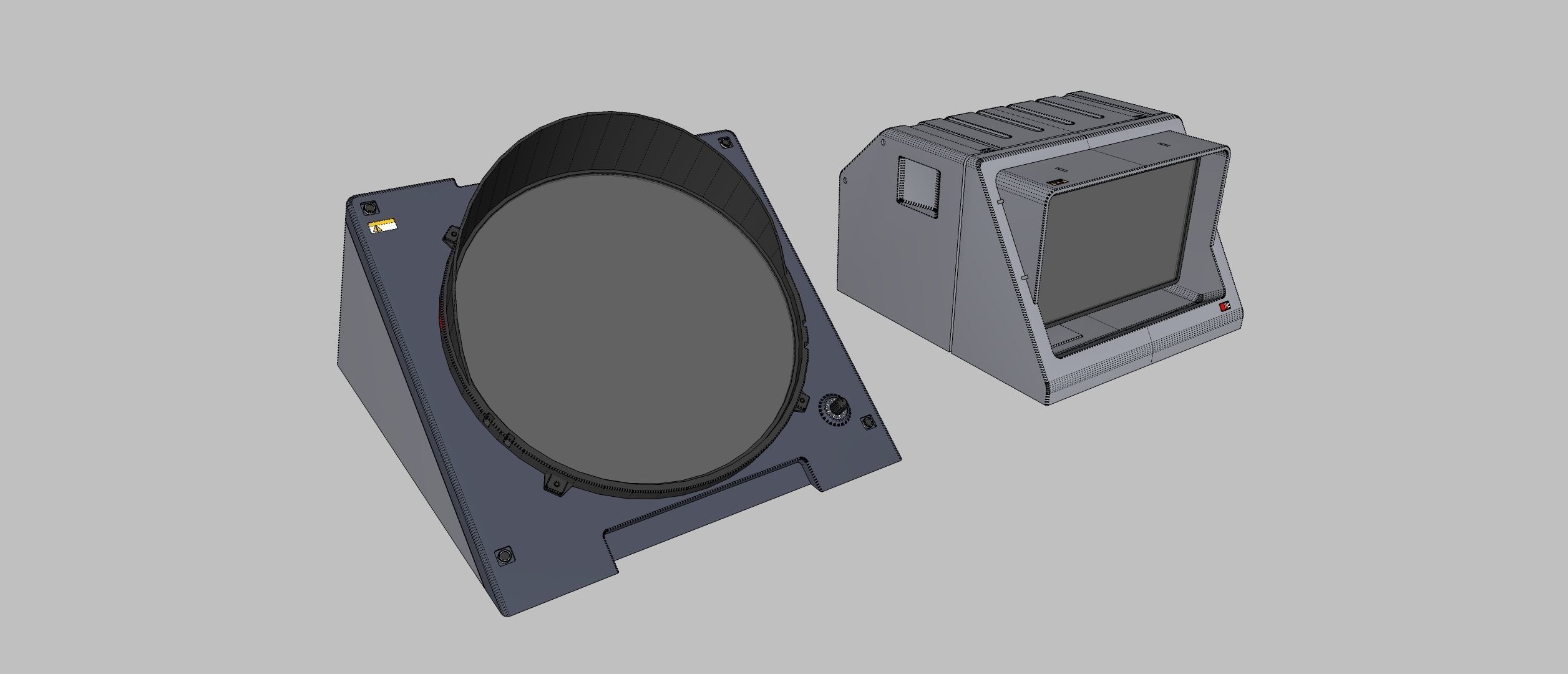 Dashboard 2 sci-fi 3D model_26